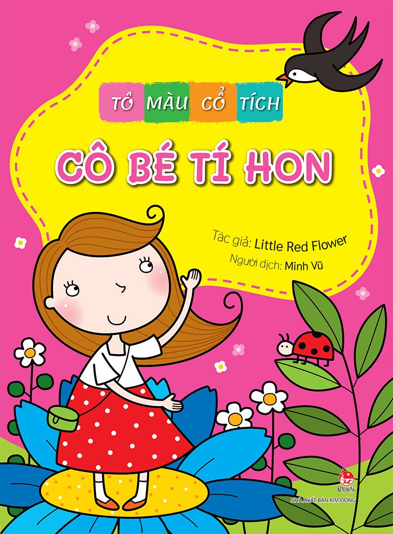 Kim đồng - tô màu cổ tích - cô bé tí hon