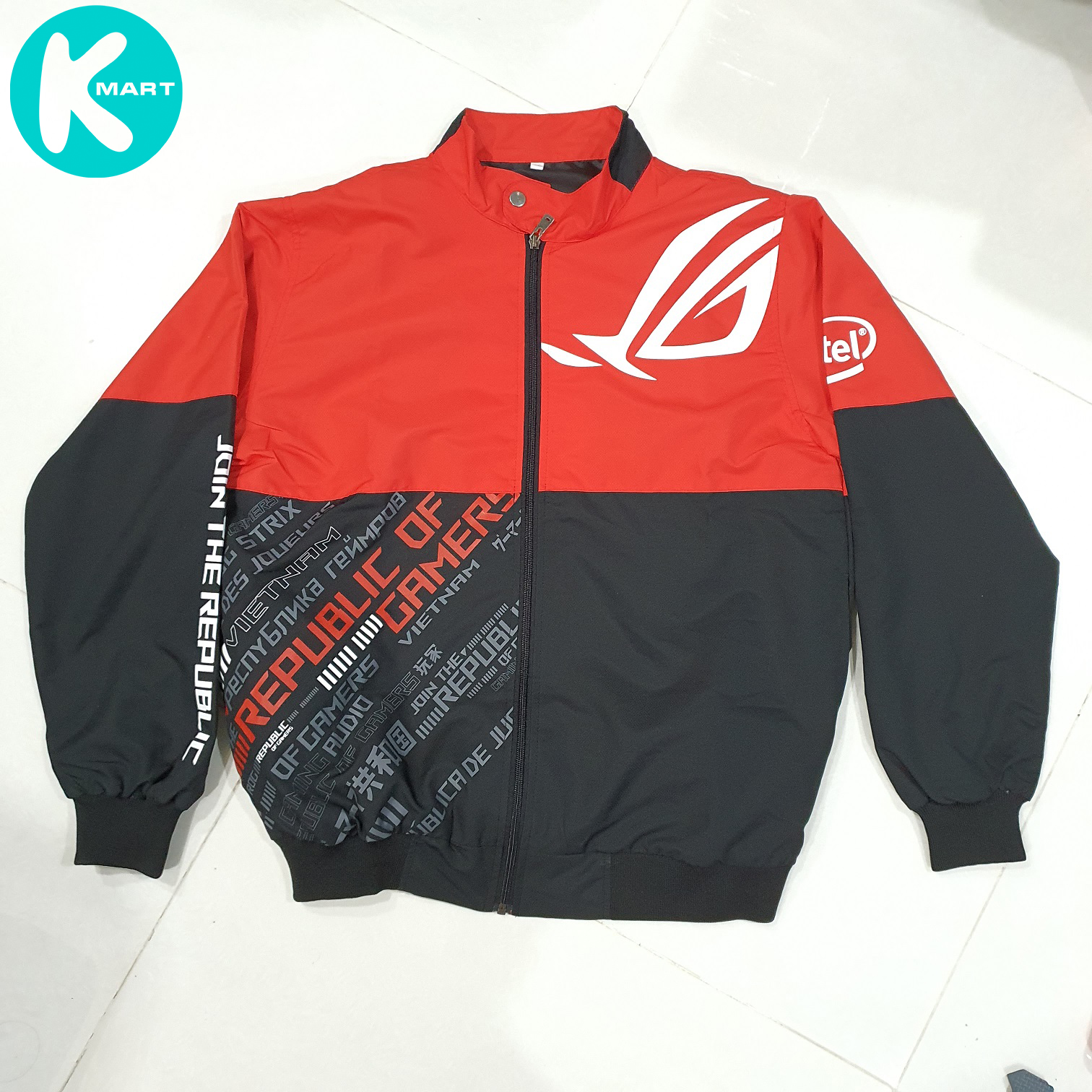 Áo khoác ASUS ROG GAMING 2020 phiên bản giới hạn (Red/black) - Hàng Chính Hãng ASUS