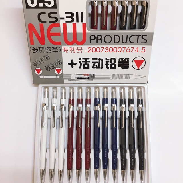 01 chiếc bút chì kim 311 bút chì kim 2b bút chì kim tự động ra ngòi