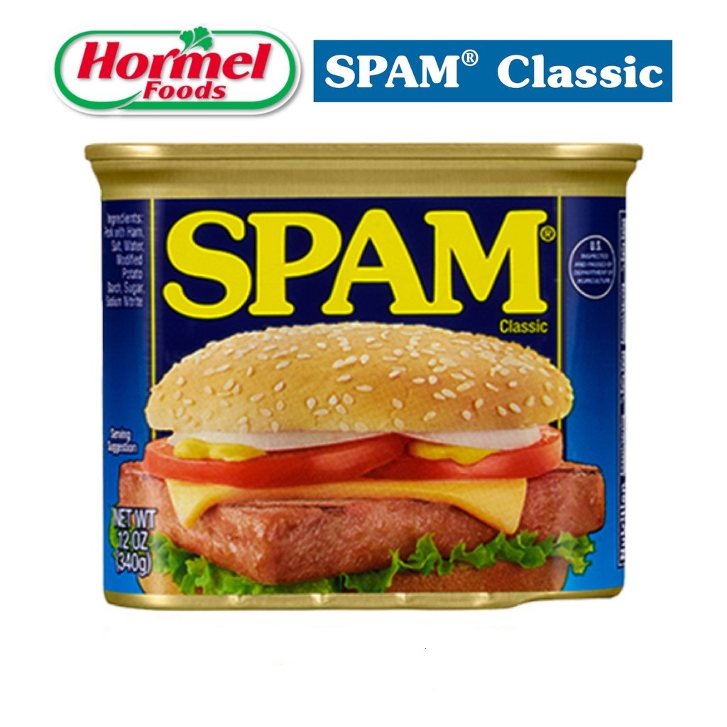Thịt hộp spam classic nhập khẩu mỹ 340g - giftlife