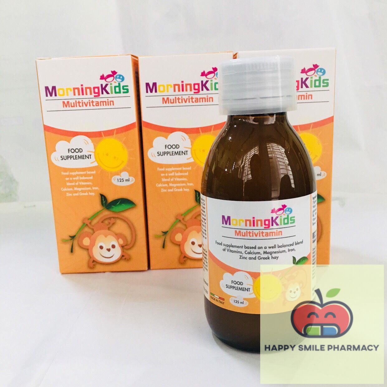 [HCM]MorningKids Multivitamin - Si-rô bổ sung vitamin cho bé