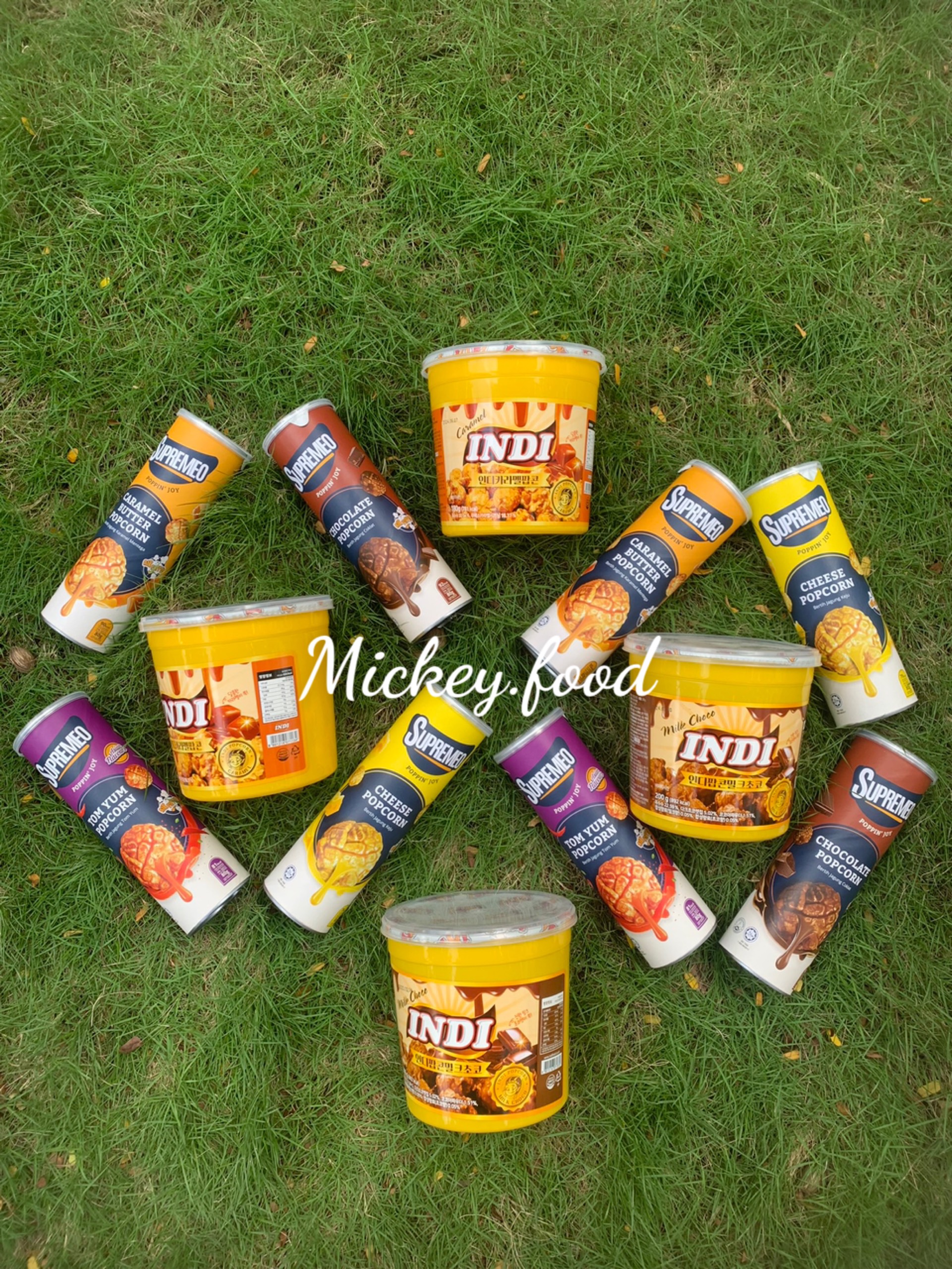 Bắp Rang Bơ indi Caramel Hàn Quốc