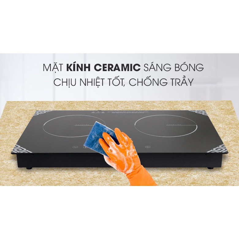 Bếp từ đôi kangaroo kg498n cao cấp