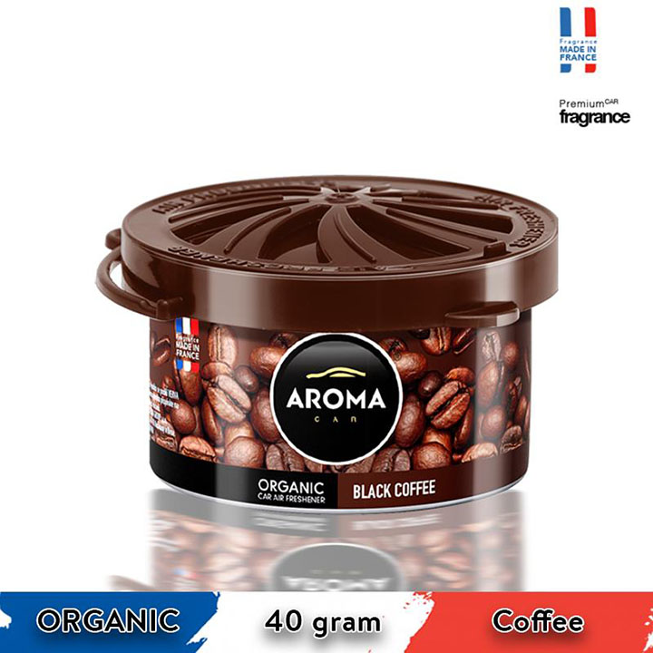 Sáp thơm ô tô AROMA nhập khẩu pháp mùi cà phê ,lọ sáp thơm để trong xe hơi lưu hương lâu và an toàn