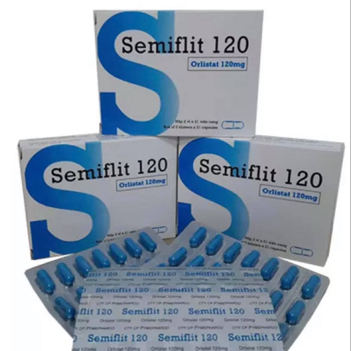 Viên uống giảm cân Semiflit 120mg
