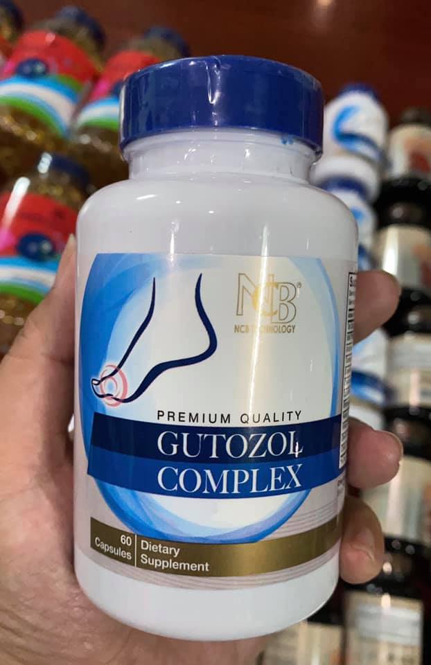 Viên uống cho người bị Gout (bệnh Gút) – Gutozol Complex chính hãng NCB Mỹ 60 viên