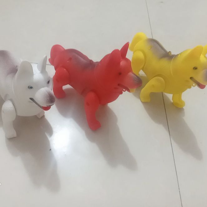 Đồ chơi chó pin có đèn và nhạc vui nhộn