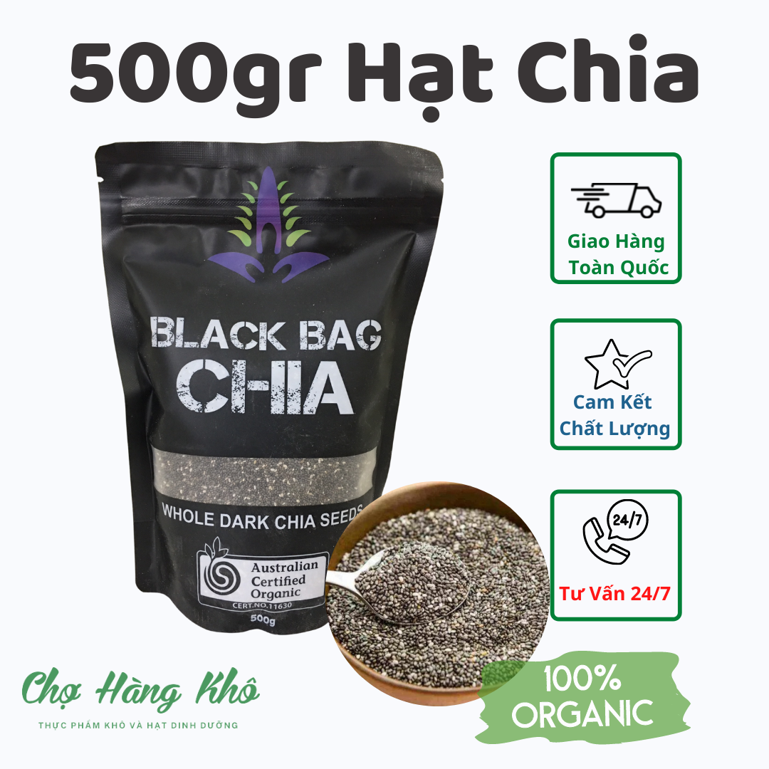 Hạt Chia đen Úc