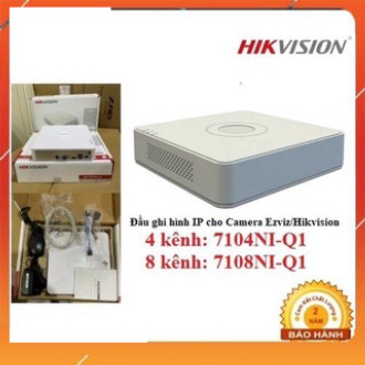 [HOT] Đầu ghi hình IP Hikvision Ezviz 4 kênh 7104NI-Q1 8 kênh 7108NI-Q1 chuyên dùng để add camera Ezviz