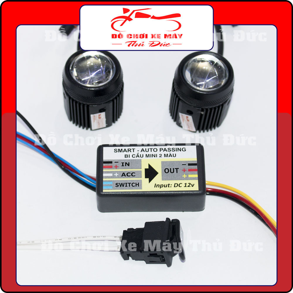 Mạch Auto Passing cho đèn trợ sáng 2 màu