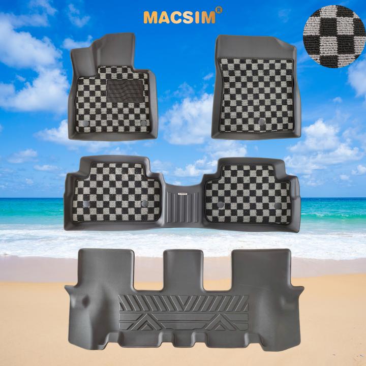 2-Layer Tpe Floor Mats for Macsim Hyundai Santafe 2019-2023 Standard Form, Durable, Odorless (2-Layer Checkered Weave Sd3 Ct) Giá 4,000,000 Đồng*Miễn phí vận chuyển