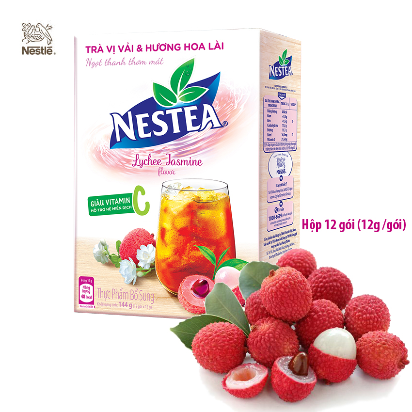 Trà Nestea vị vải & hương hoa lài