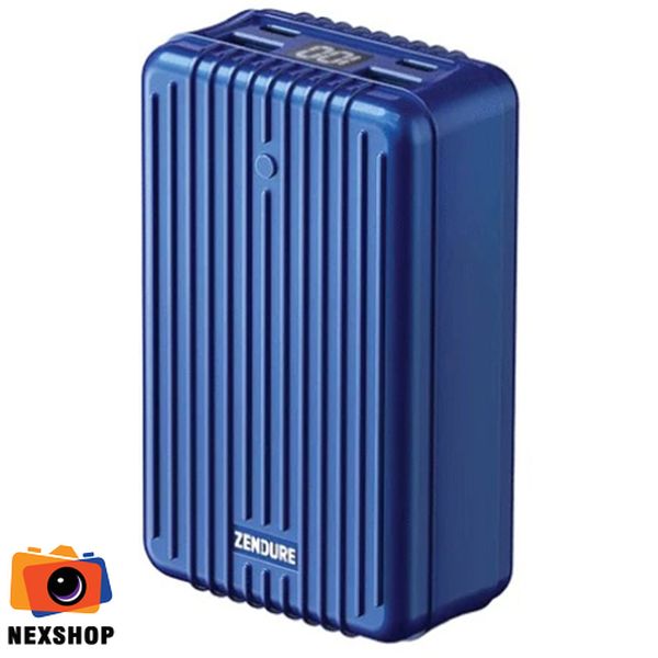 Pin dự phòng 27.000mah typec zendure zda8pdp-blue - màu xanh - bảo hành 24 tháng