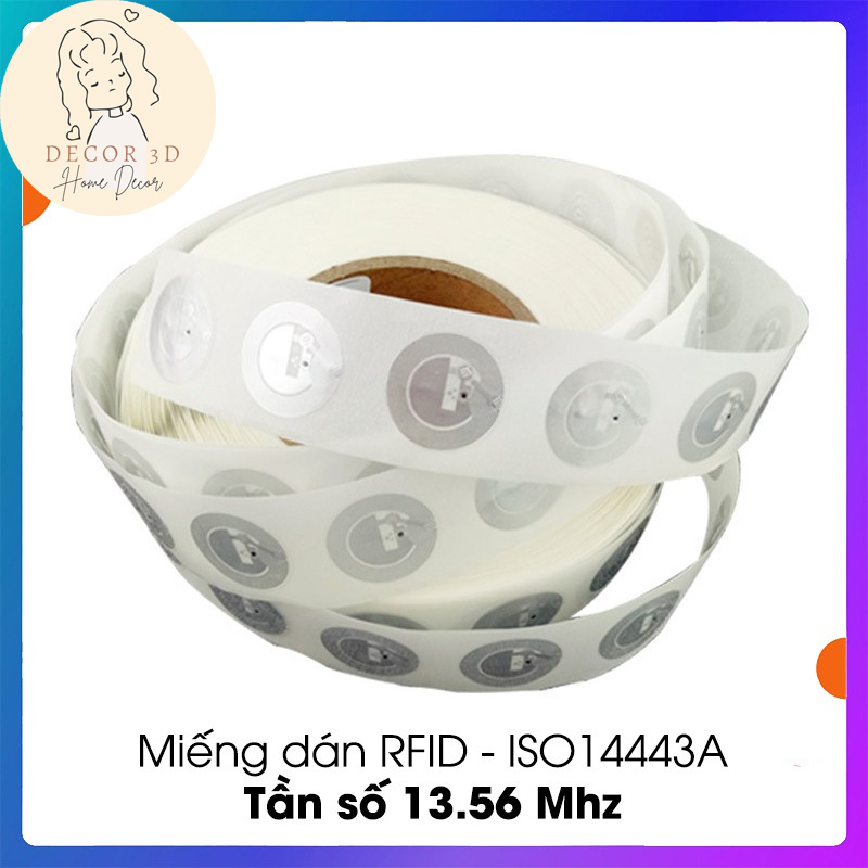 Miếng dán Điện thoại chia sẻ thông tin với 1 chạm Thẻ từ Ntag213 NFC RFID