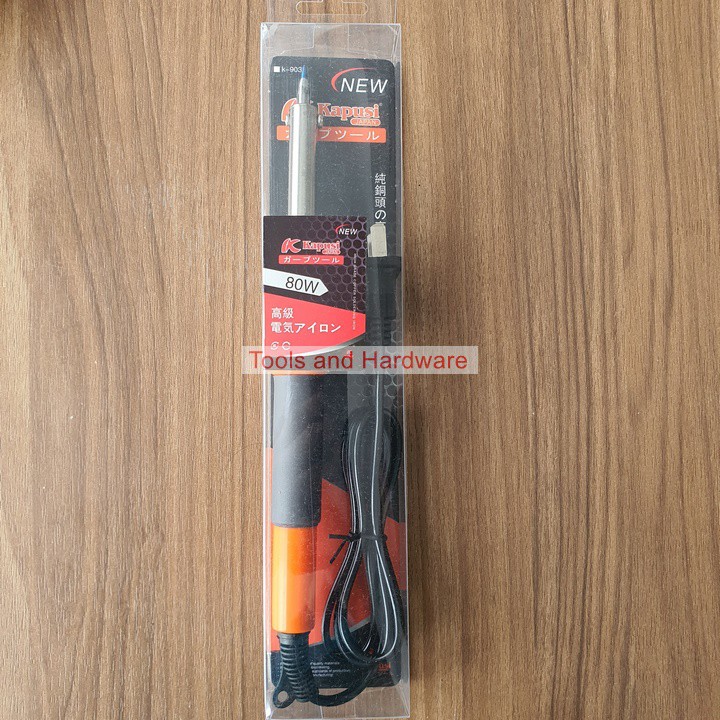 Mỏ hàn thiếc Kapusi Japan cao cấp công suất 50W - 80W, bảo hành 6 tháng