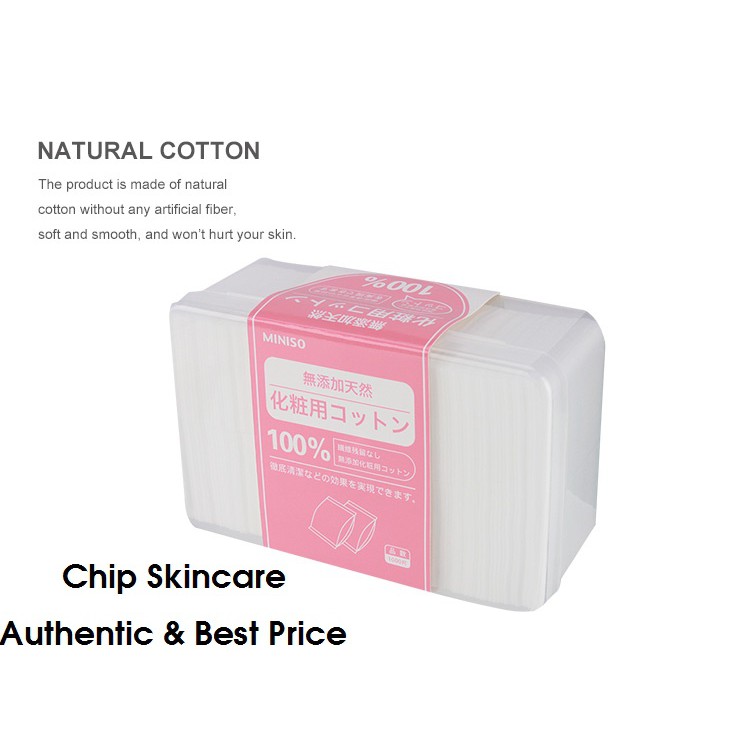 Bông Tẩy Trang Miniso 1000 Miếng