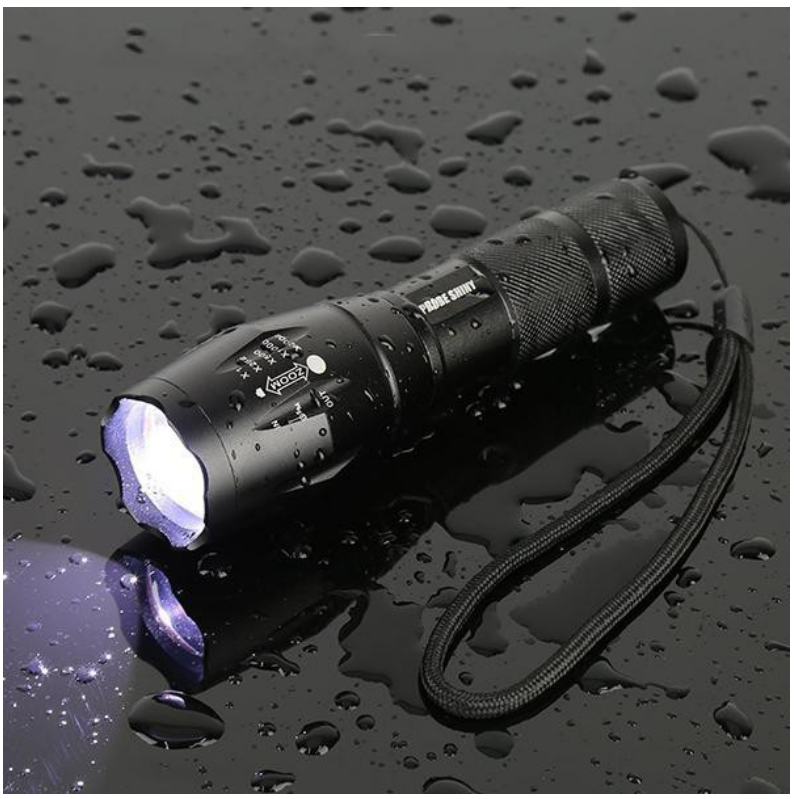 Đèn pin siêu sáng mini led xml t6 full hộp tặng kèm pin 18650 và dock sạc