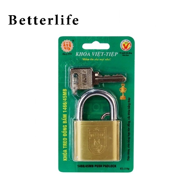 Ổ khoá việt tiệp đồng 65 x 42 ống phi 7ly - BetterLife