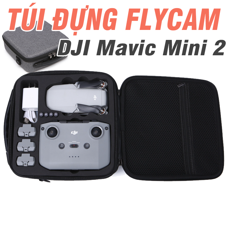 Túi đeo vai, cầm tay đựng máy quay flycam DJI mavic mini 4k 2 / mini2 2SE  mavic mini SE - phụ kiện flycam