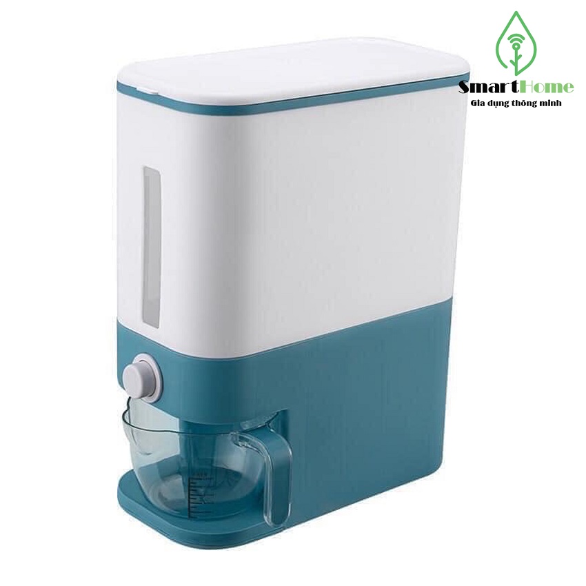 Thùng Đựng Gạo Thông Minh Công Nghệ Nhật Bản 12Kg, Giữ Gạo Không Ẩm Mốc, Bảo Quản Gạo Lâu Dài, Hàng Chất Lượng Bền Với Thời Gian