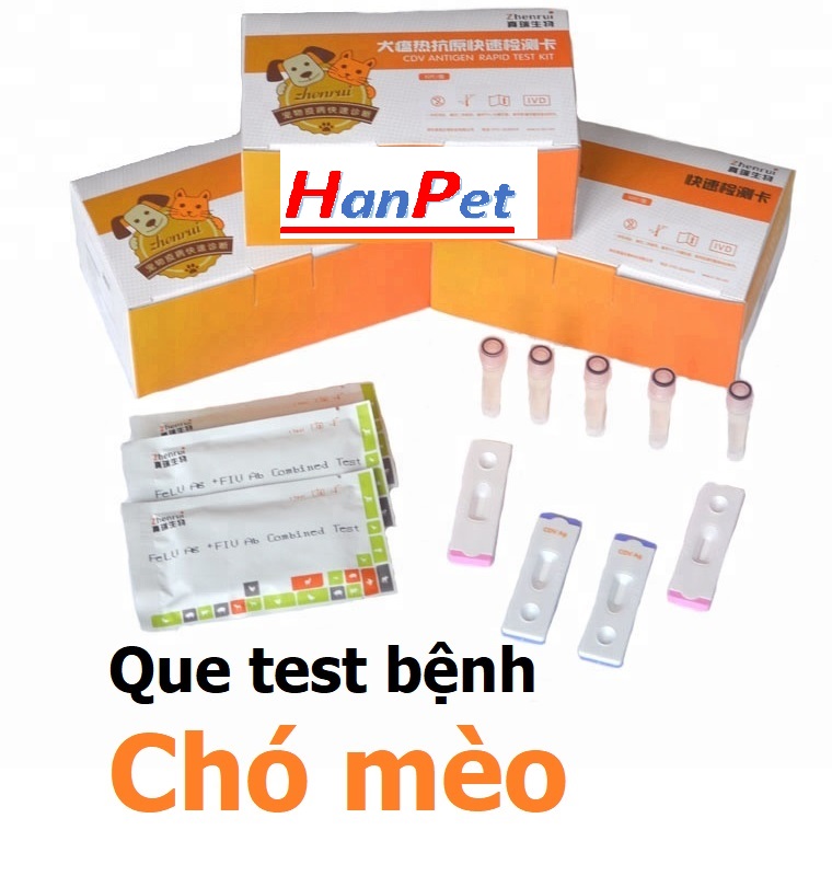 HCM-1 que - Test bệnh parvo trên chó  que thử bệnh chó-HP11022TC