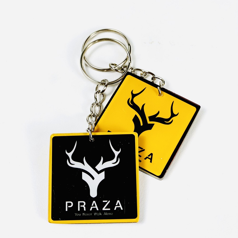Móc khóa mica praza, phụ kiện treo balo, túi xách mk01 mk03