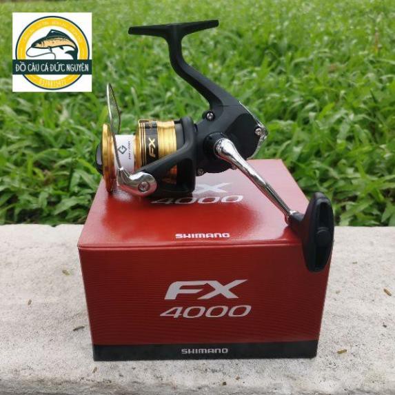Máy câu cá shimano fx 4000fg dòng mới 2019 tay quay kim loại -đồ câu hoàng