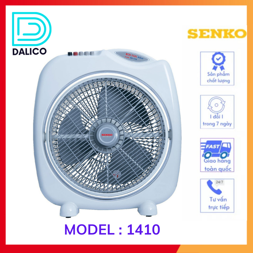 Quạt hộp tản gió senko bd1410 (47w, sải cánh 40cm - hàng chính hãng