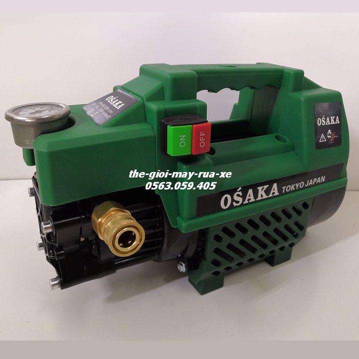 Máy rửa xe cao áp osaka 2019 - 2400w - màu xanh