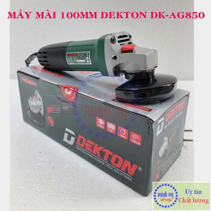 Máy mài góc 100mm chính hãng dekton dk-ag850