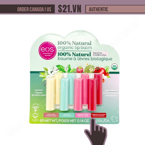 Tách Set Son Dưỡng EOS Dạng Thỏi Super Soft Lip Balm