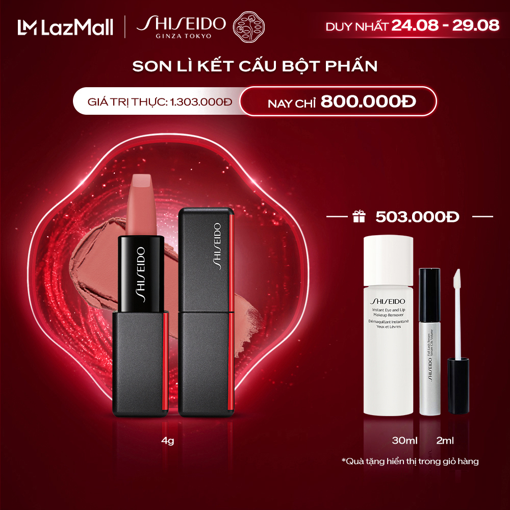 Son lì Shiseido ModernMatte Powder Lipstick 4g