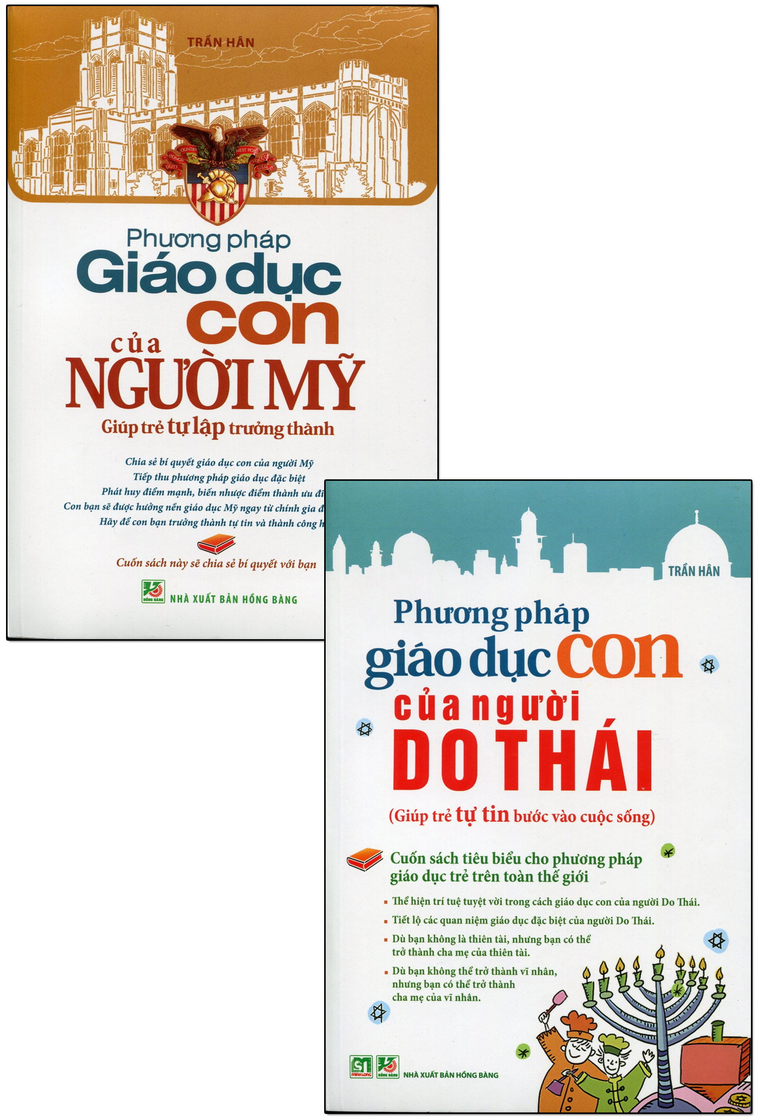 Fahasa - combo: phương pháp giáo dục con của người do thái + phương pháp giáo dục con của người mỹ