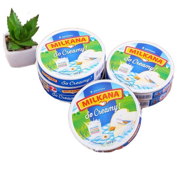 Combo 5 hộp phô mai Milkana 8 miếng -loại 120g