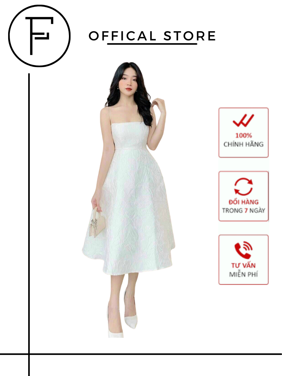 Đầm nữ F0055 đẹp kiểu dáng đầm gấm hoa cao cấp (có mút) FEAT FASHION mẫu mới , chất liệu lụa Gấm TAPTA cao cấp , sang trọng thanh lịch gợi cảm