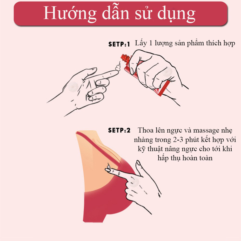 Kem tăng ngực nở ngực làm săn chắc vòng 1 Enlargement Bigger ngực Firming Postpart 8