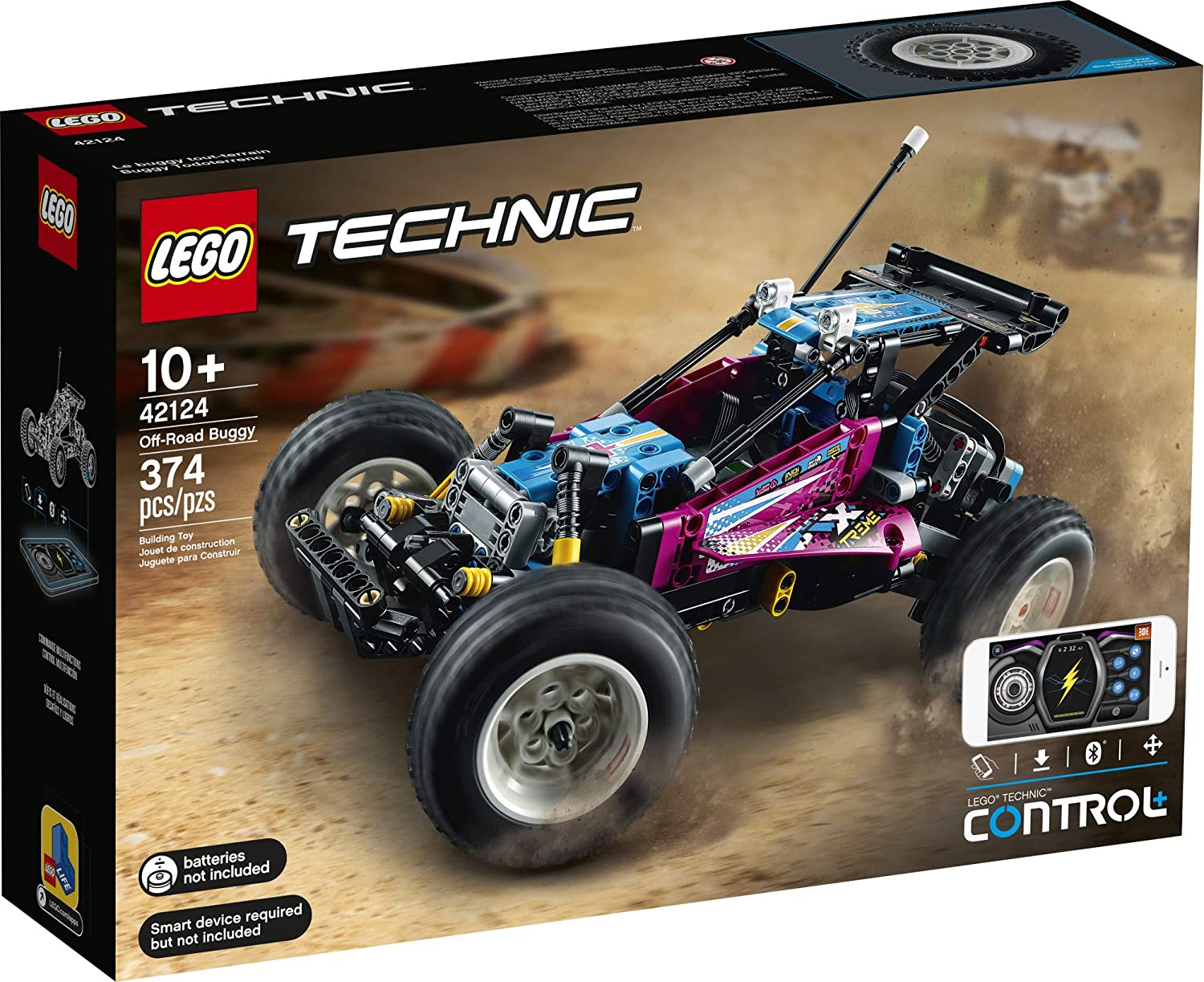 BRICK4U - LEGO  TECHNIC - 42124 - XE ĐỊA HÌNH BUGGY - OFF-ROAD BUGGY