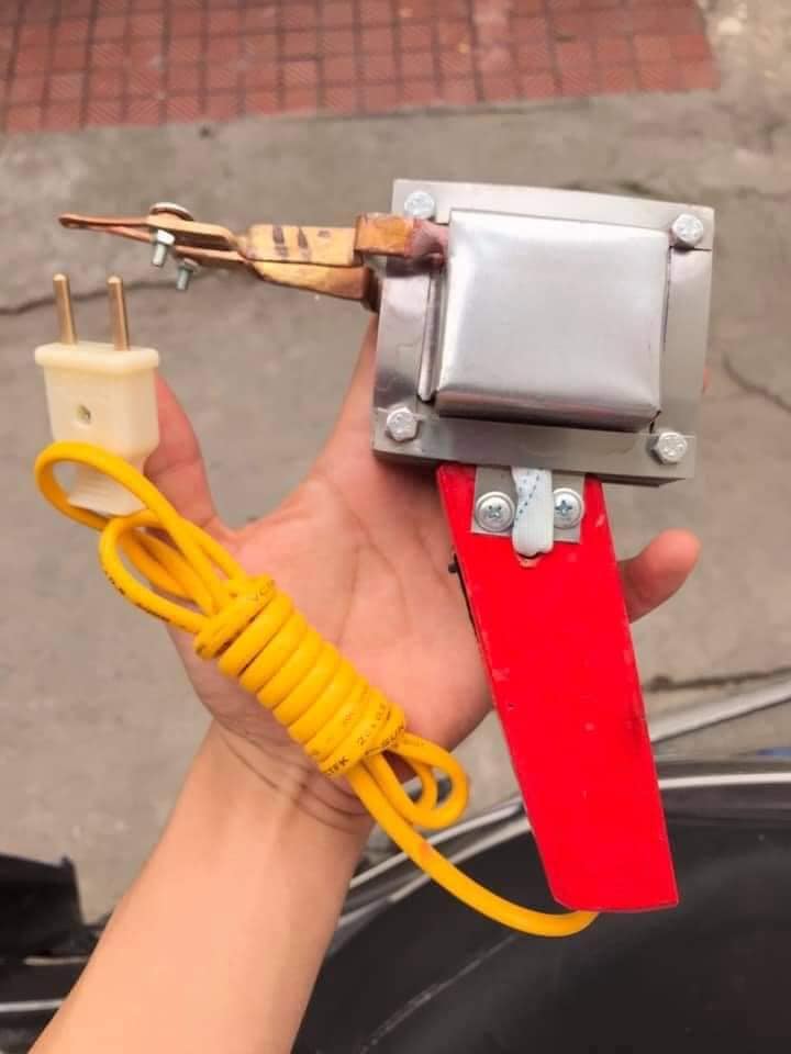 Mỏ hàn xung công suất lớn 300W - 100% dây đồng (hàn cọc bình, than đề)