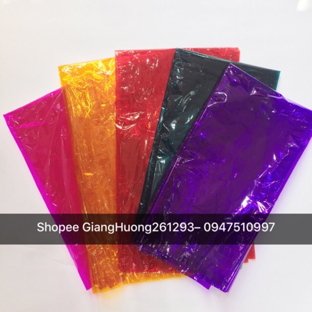 Giấy Bóng Làm Đèn Ông Sao , Giấy Bọc Oản