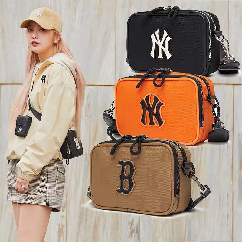  Túi MLB Monogram Nylon Jacquard Mini Crossbody Bag