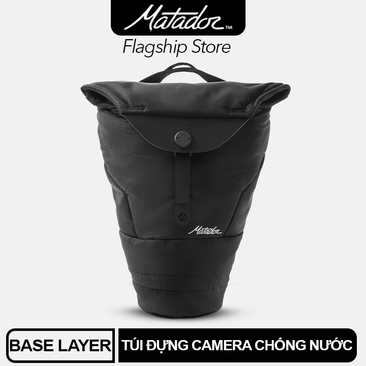 MATADOR Túi Đựng Máy Ảnh Camera Base Layer, chống thấm nước, tùy chỉnh kích cỡ, phù hợp cho Camera DSLR Và Không Gương, sử dụng cho các chuyến du lịch và hoạt động ngoài trời - Hàng chính hãng, Bảo hành 12 tháng