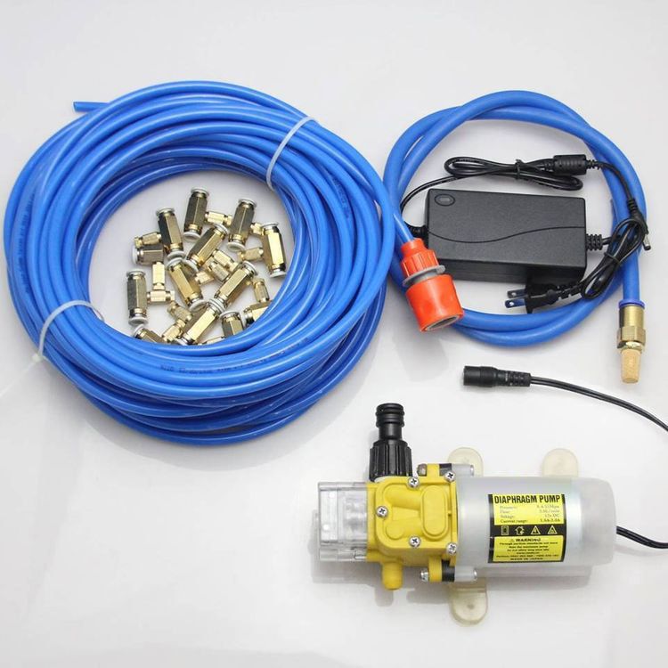 Giàn phun sương tưới cây làm mát SUMIKITA công nghệ Nhật Bản cao cấp - Bộ đầy đủ tưới cây - Giúp tăng độ ẩm không gây tiếng ồn- Bảo hành 12 tháng