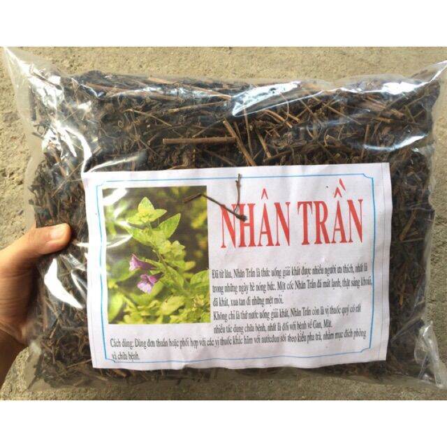2kg trà nhân trần khô thơm sạch.nhân trần bắc