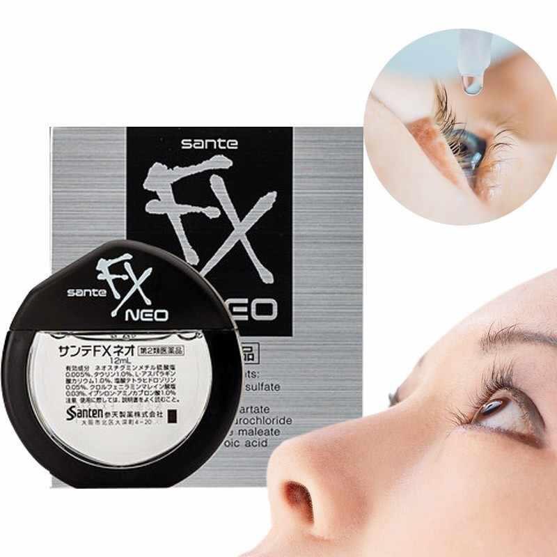 Nhỏ mắt santen neo fx 12ml của nhật bản màu bạc