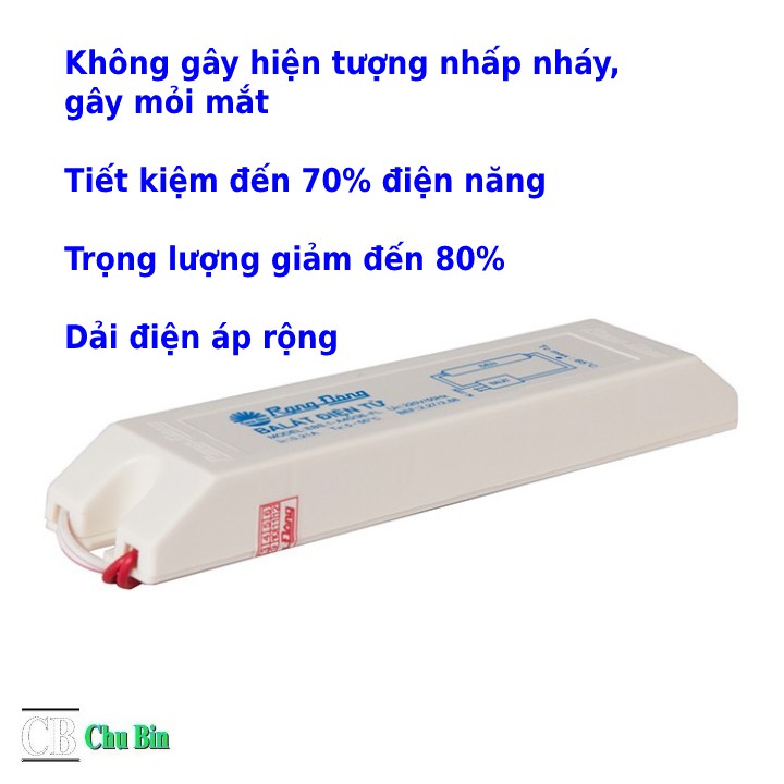 Balát tăng phô điện tử 20w - 40w 220v rạng đông