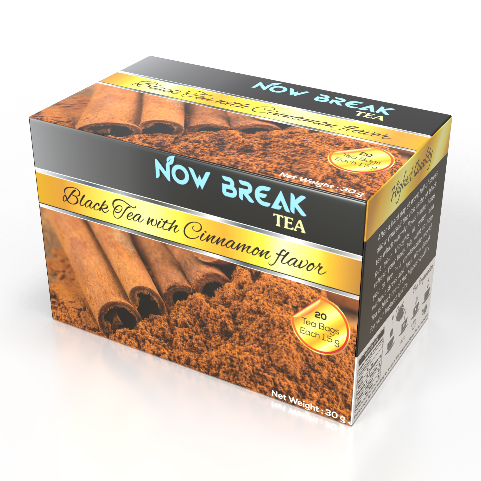 Trà Quế Now Break Tea, 30g, 20 túi trà. Bạn mong muốn được uống thêm. Và hơn thế nữa, có mức giá hợp lý cho tất cả mọi người.