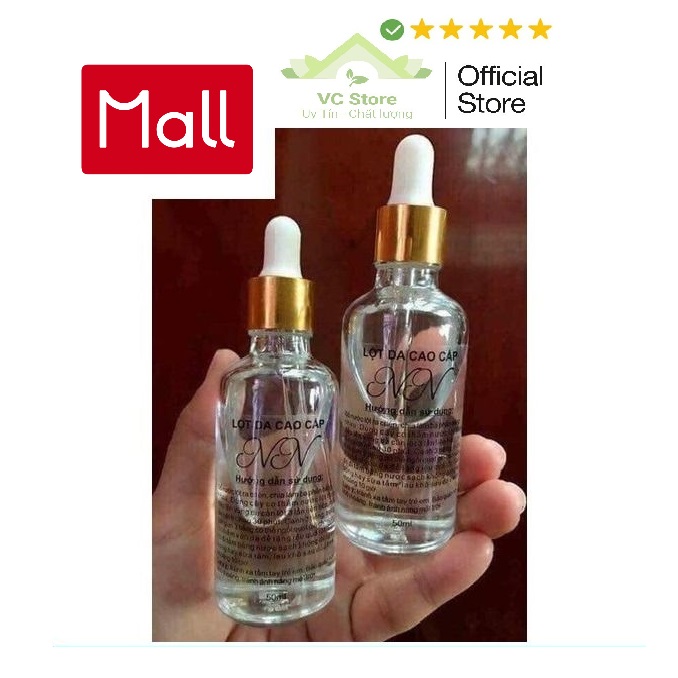 Bộ 2 Lọ Thay da sinh học - Nước lột Collagen 3D NT 50ml - Mẫu mới