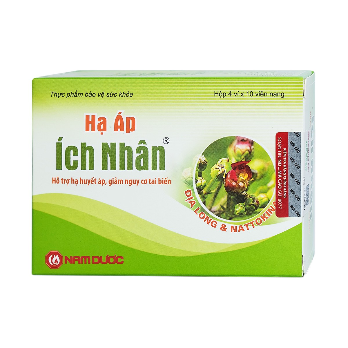 [HCM]Hỗ trợ duy trì và ổn định huyết áp- HẠ ÁP ÍCH NHÂN 40 Viên