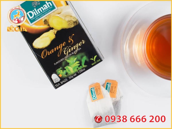 Trà Dilmah Cam Gừng