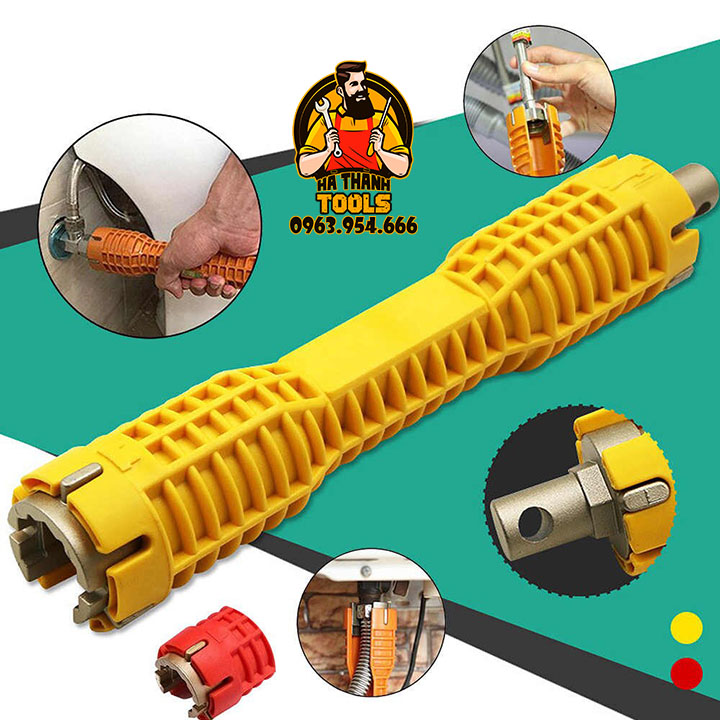 DỤNG CỤ THÁO VẶN VÒI ỐNG NƯỚC ĐA NĂNG MINGYUE - KÌM VẶN ỐNG NƯỚC, CỜ LÊ VẶN DÂY CẤP NƯỚC TIỆN LỢI